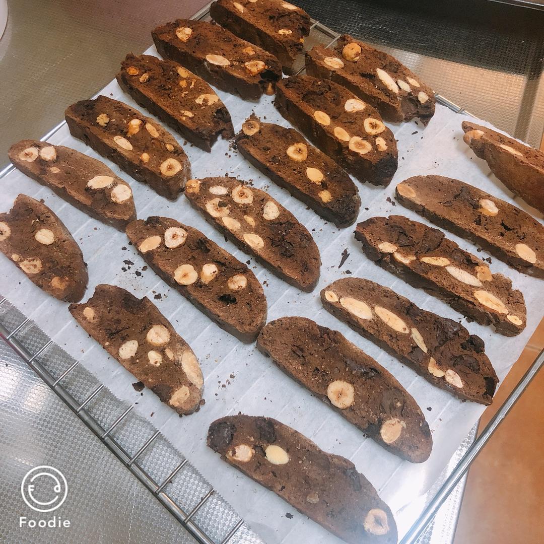 【香到爆炸的！！－黑芝麻风味意式脆饼 】Biscotti