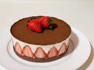 草莓酸奶慕斯蛋糕的做法 步骤21