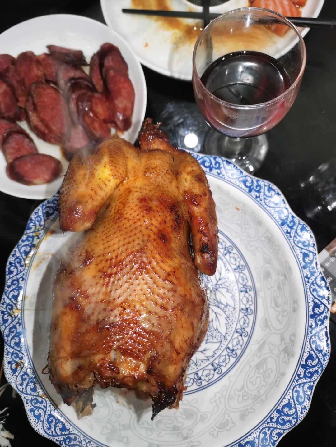 空气炸锅版：嫩到出晒汁的新奥尔良烤鸡