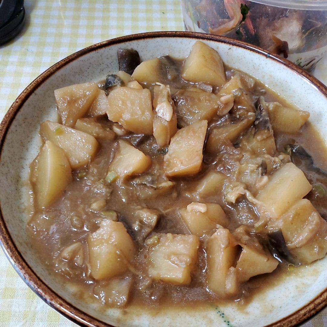 土豆炖茄子(东北菜)