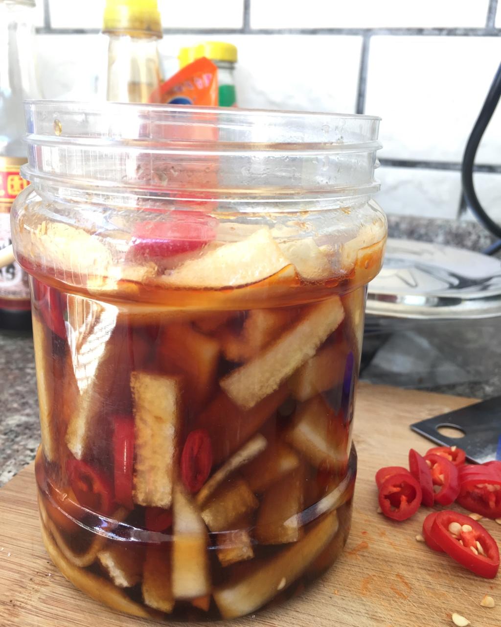 腌制白萝卜