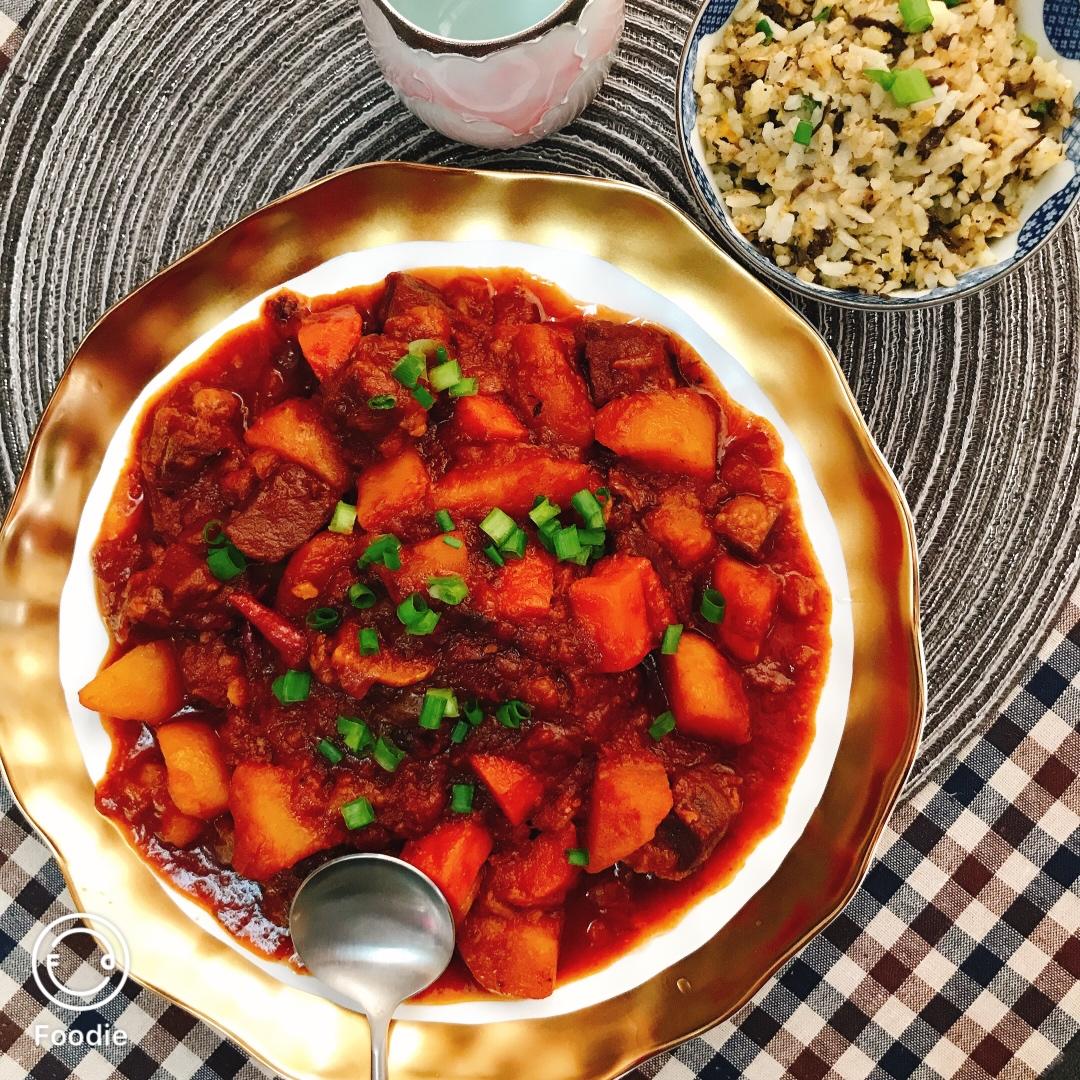 一个话唠包教包会的香浓红烩牛腩