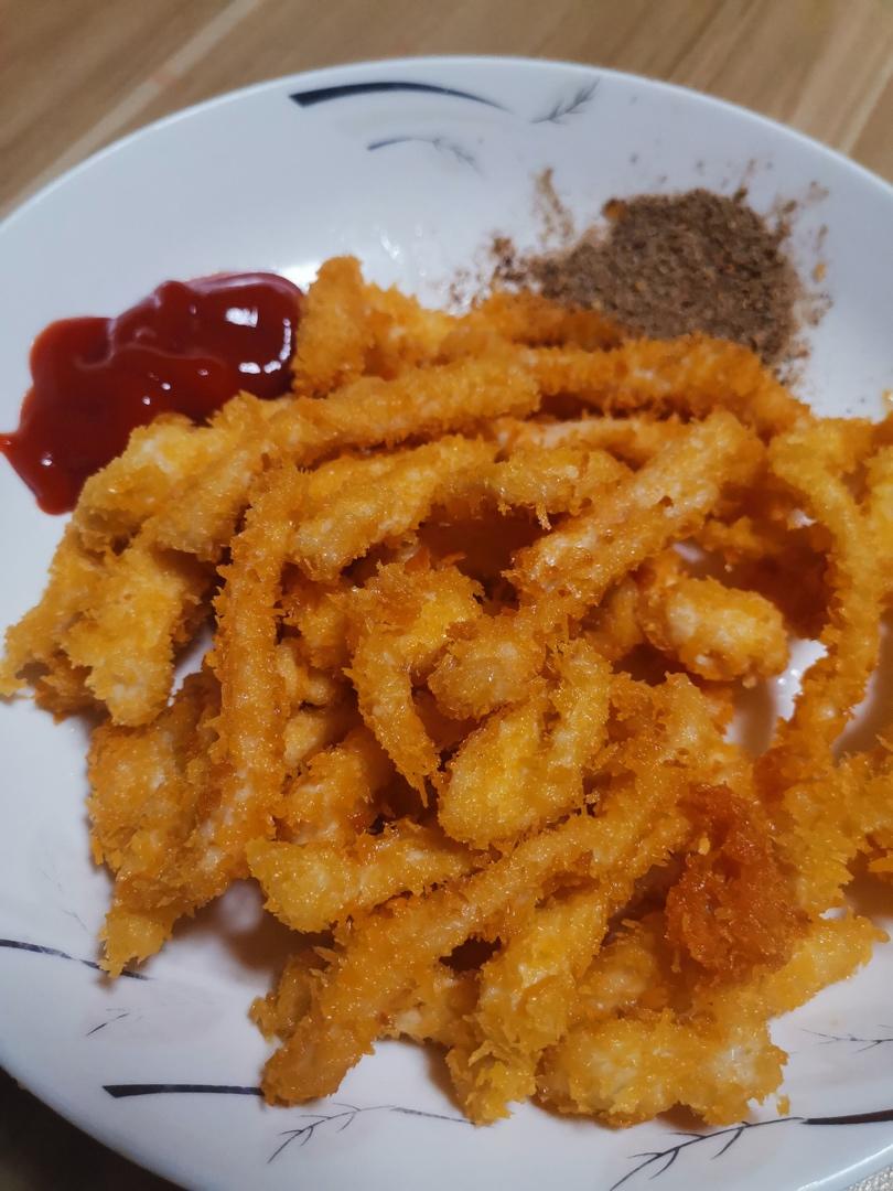 炸鸡柳（自制面包糠）