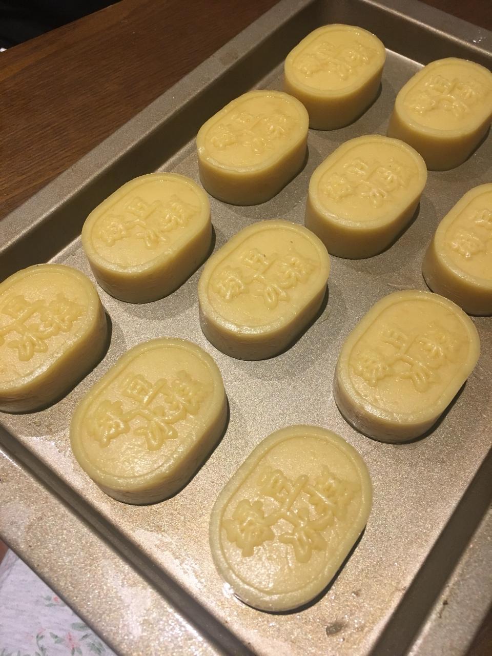 省时简易绿豆糕-免泡豆免过筛