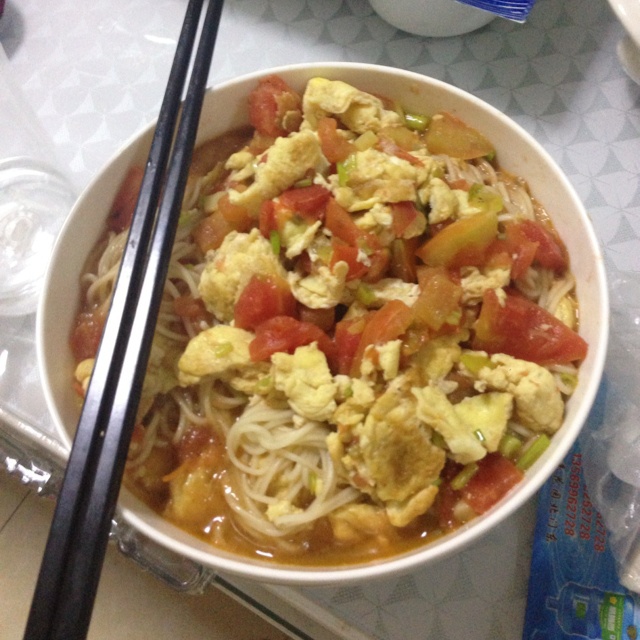 西红柿鸡蛋打卤面