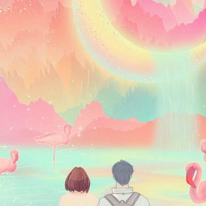 半空无着