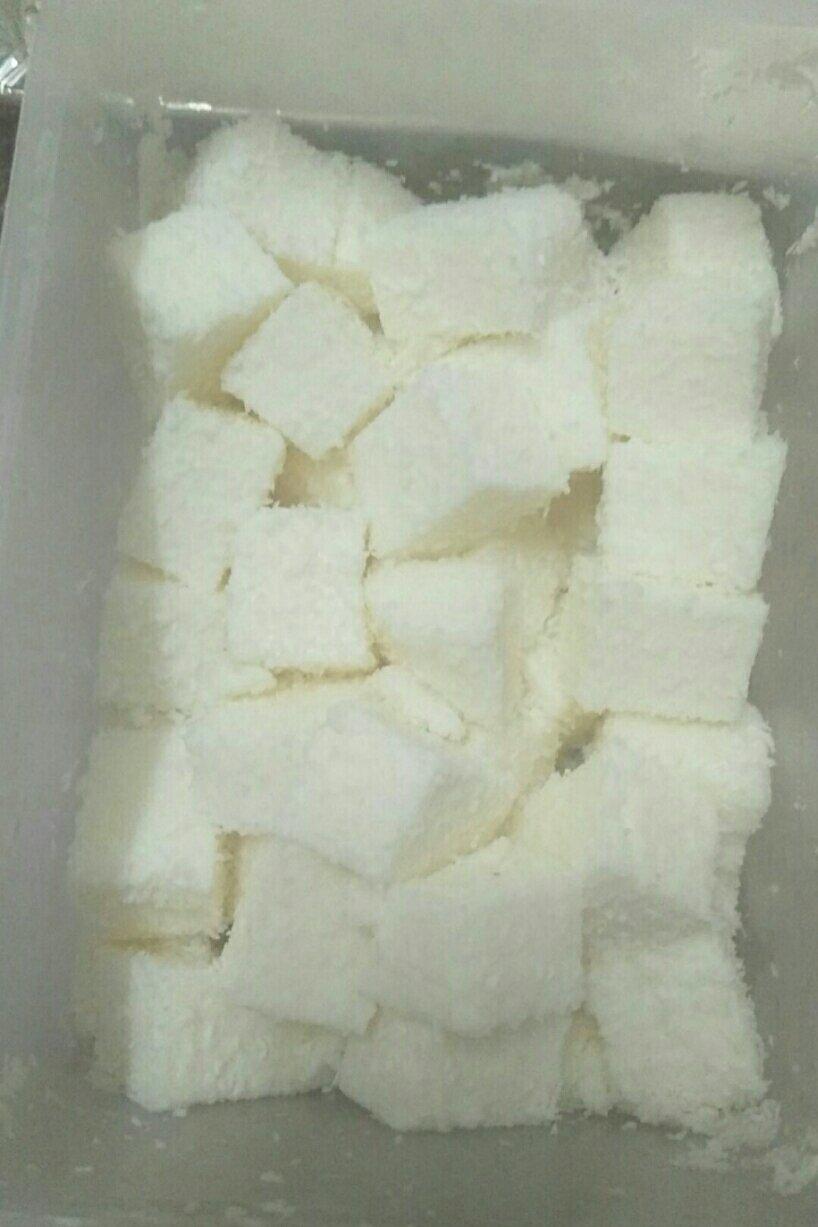 椰蓉奶冻，另类的奶油小方