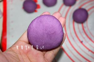 紫薯甜甜圈馒头的做法 步骤11