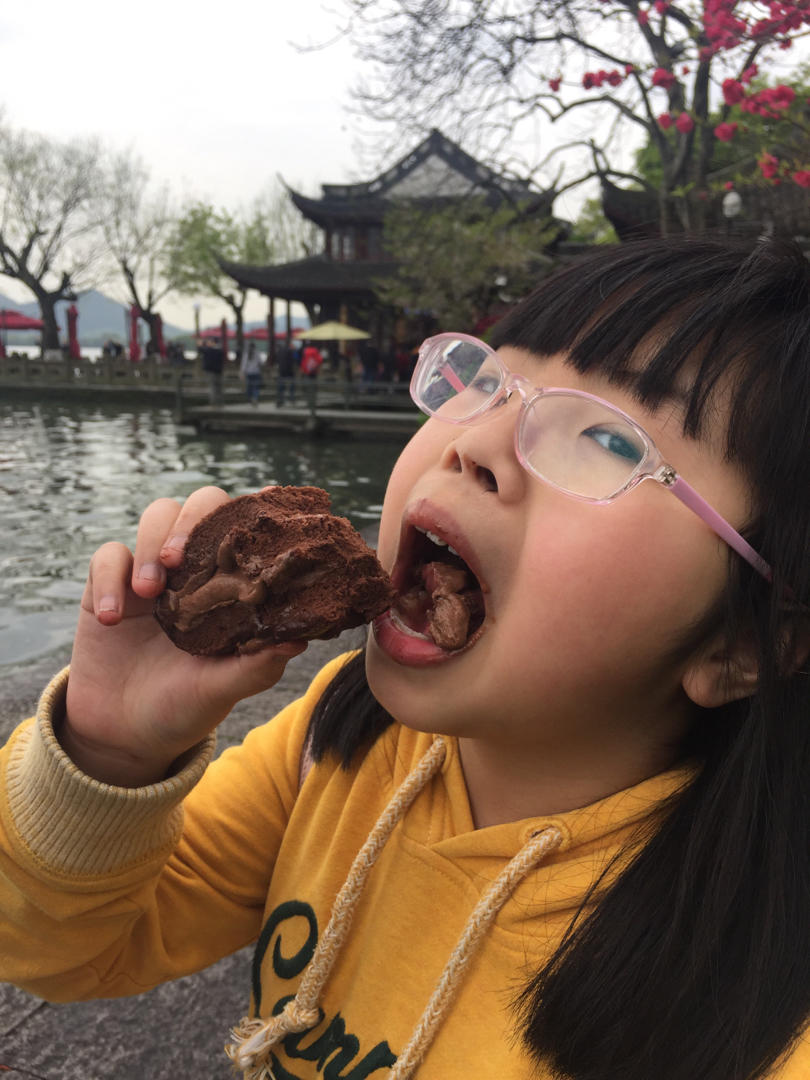 巧克力脆皮梦龙卷