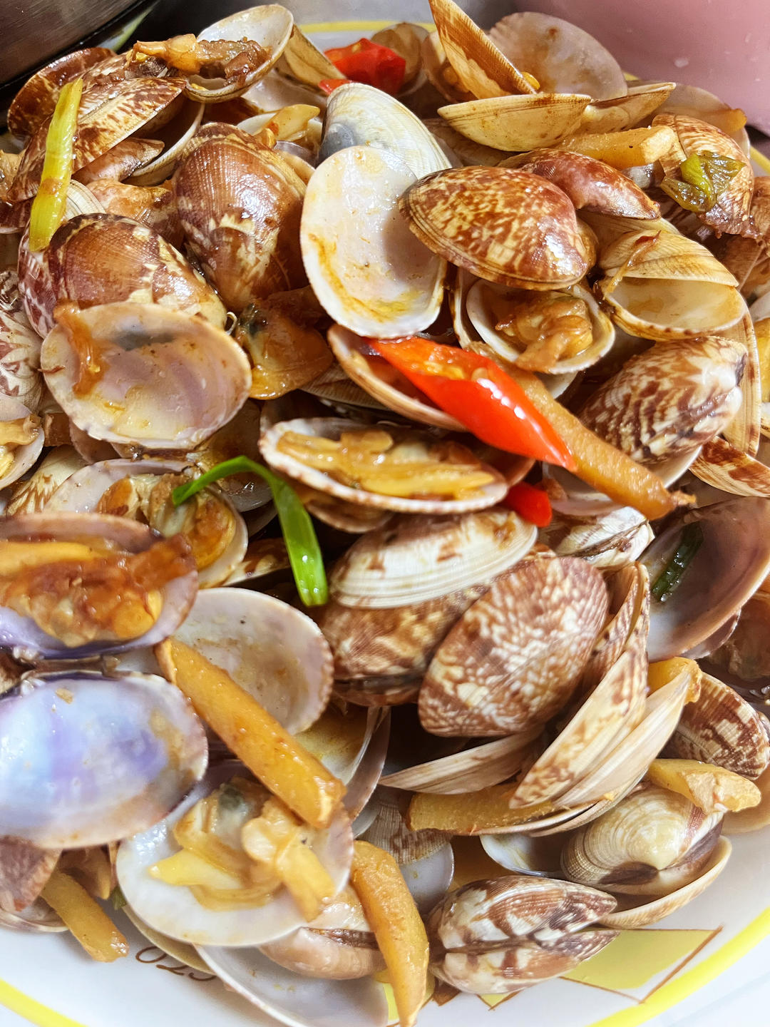 5分钟快手菜❗️秒杀路边摊爆炒花甲～好吃到爆