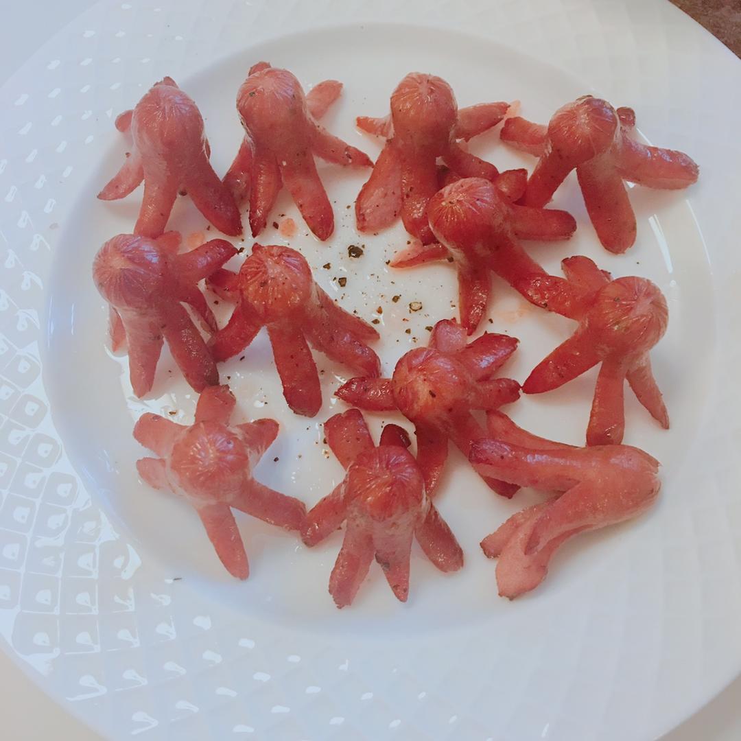 红色香肠(章鱼小香肠)