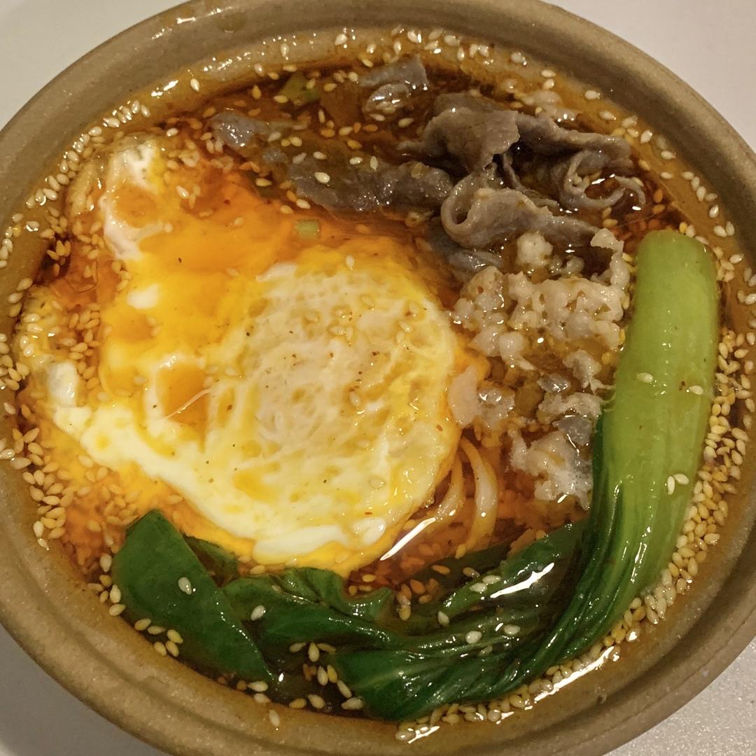 快手又好吃的酸辣肥牛面