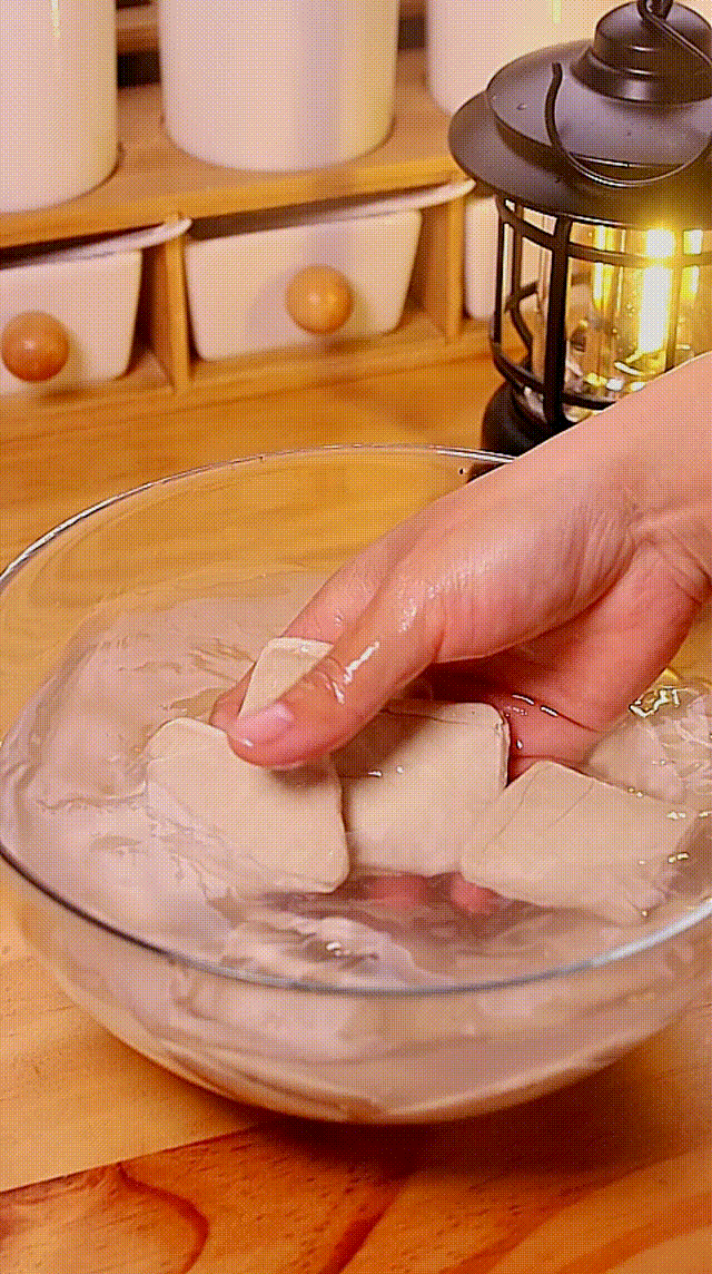 纯奶手撕吐司的做法 步骤1