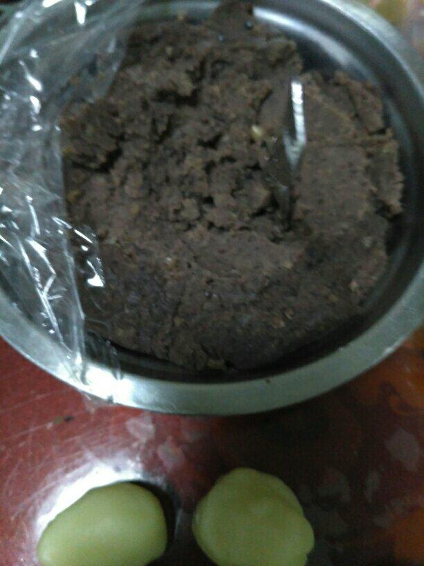 没有粘米粉的冰皮月饼