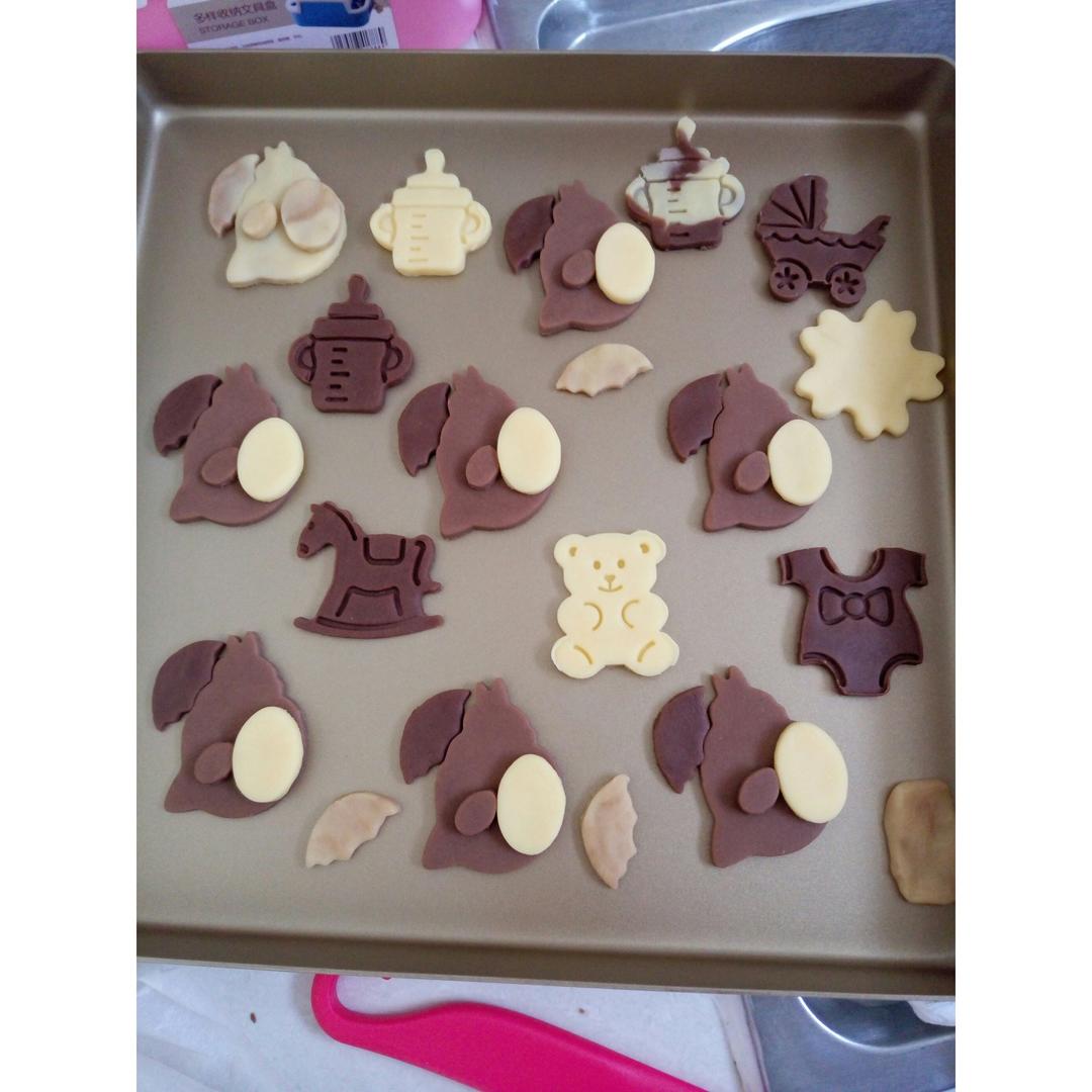 哄娃必备——打伞的龙猫饼干