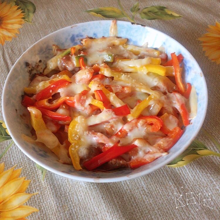 番茄鸡肉浓情焗饭【两人份】