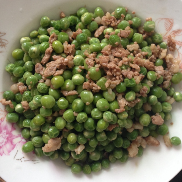 肉末豌豆