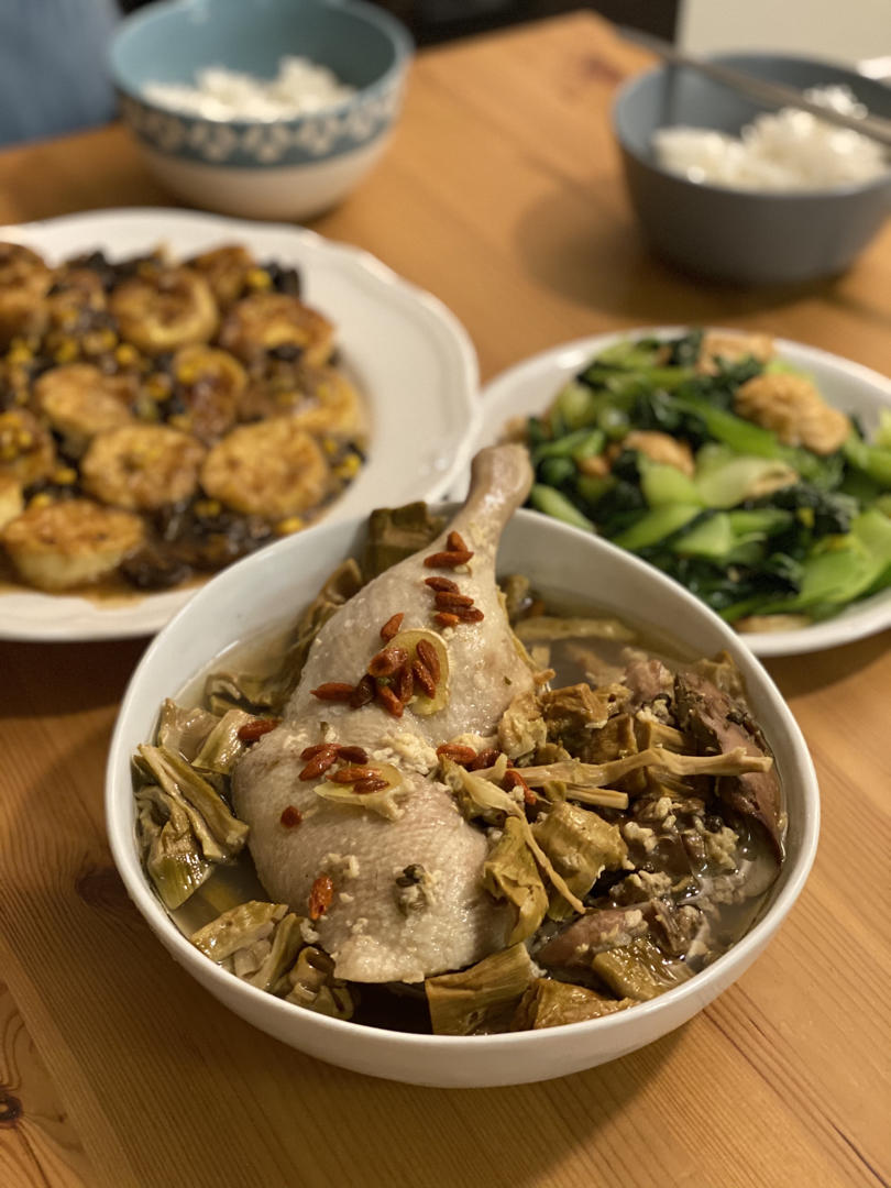 曼食慢语丨酒酿清蒸鸭子