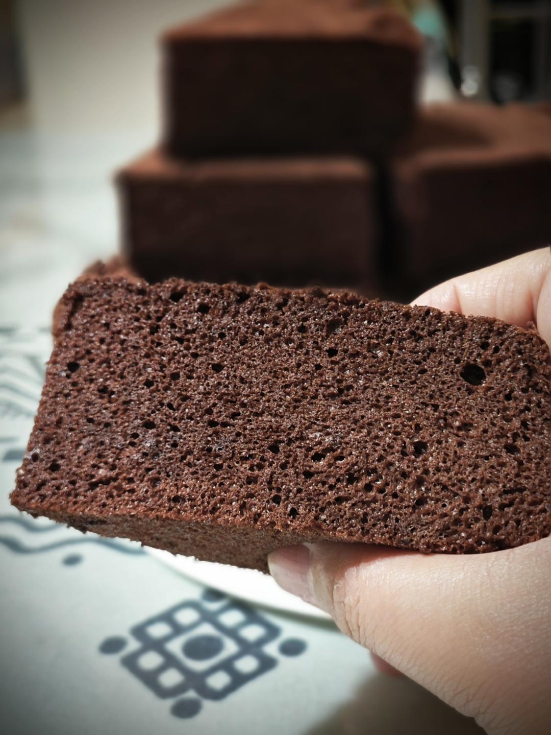 真巧克力黄油戚风蛋糕