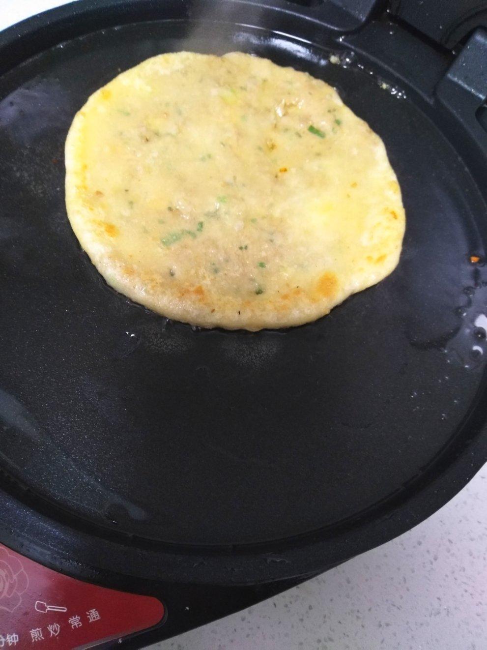 发面菜馅饼 韭菜鸡蛋粉条馅