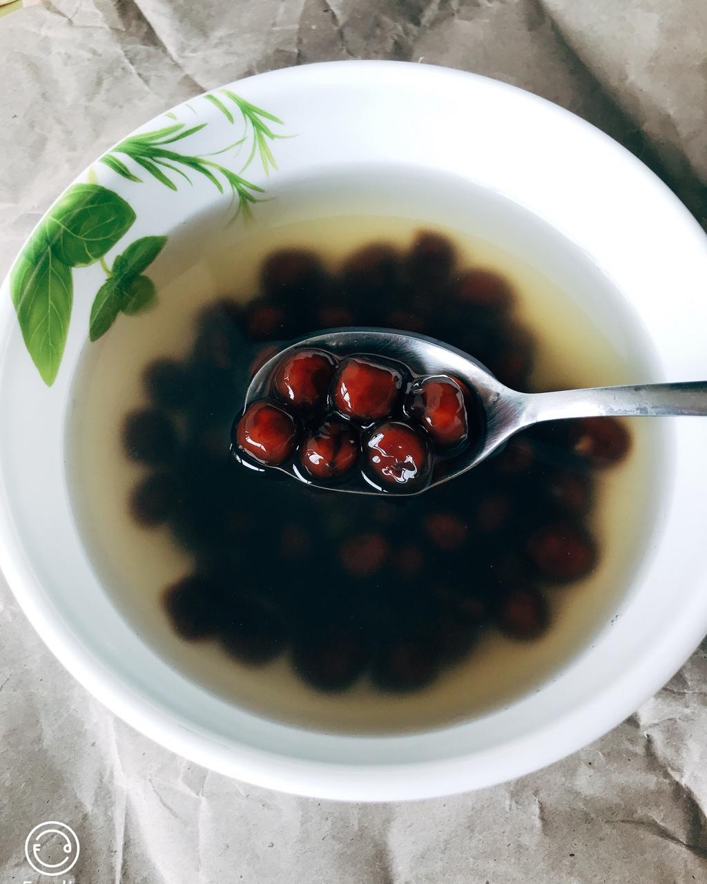 阿氏奶茶铺子：珍珠+野米+仙草+奶盖【曼食慢语】