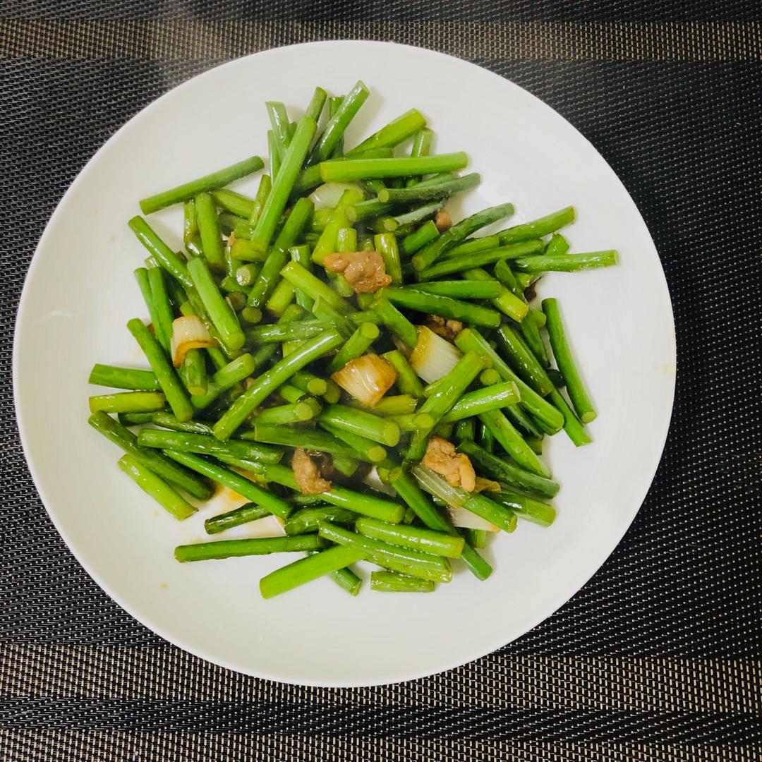 蒜薹炒肉