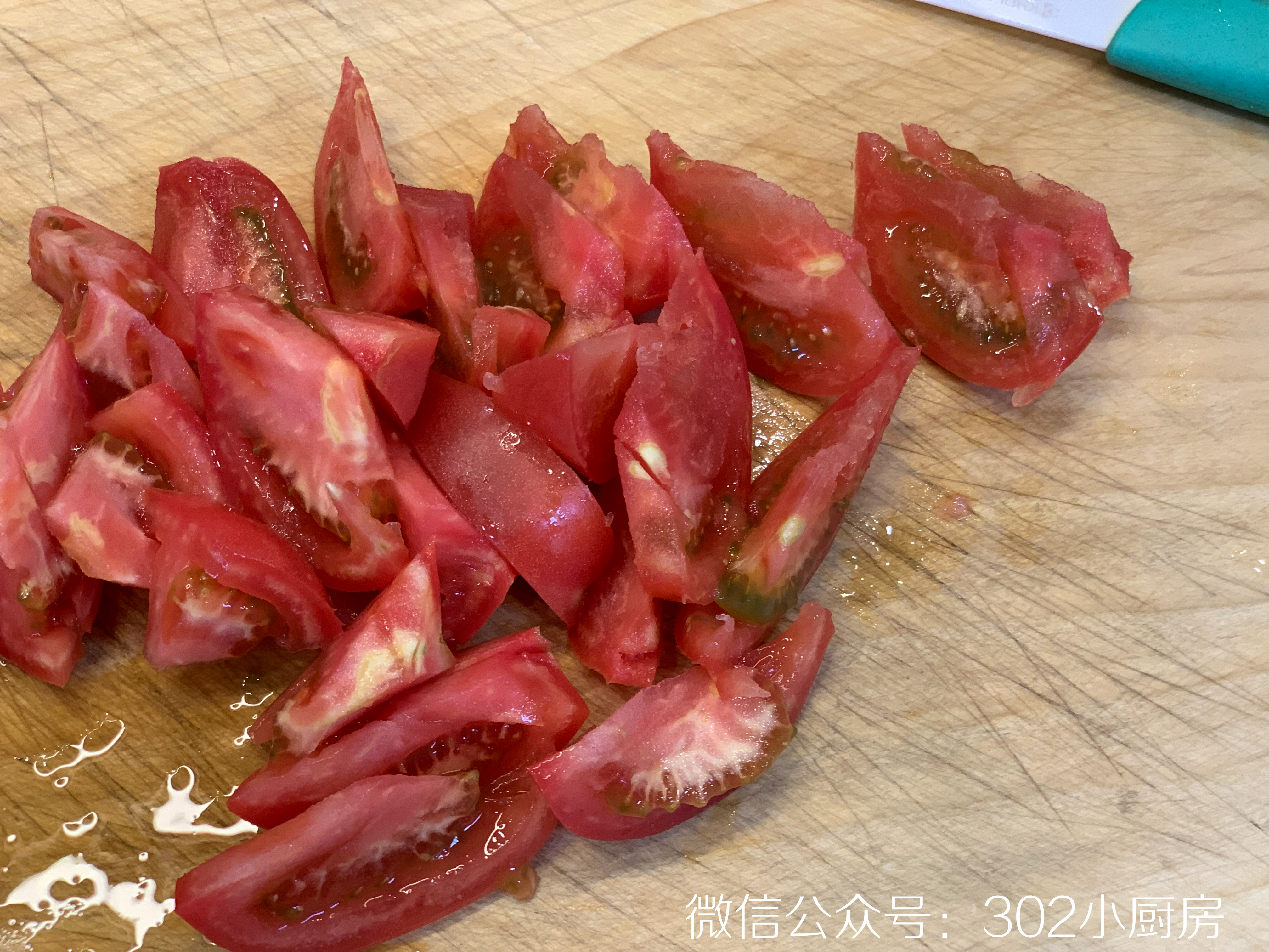 【0133】西红柿炒鸡蛋（幼儿园版） <302小厨房>的做法 步骤2