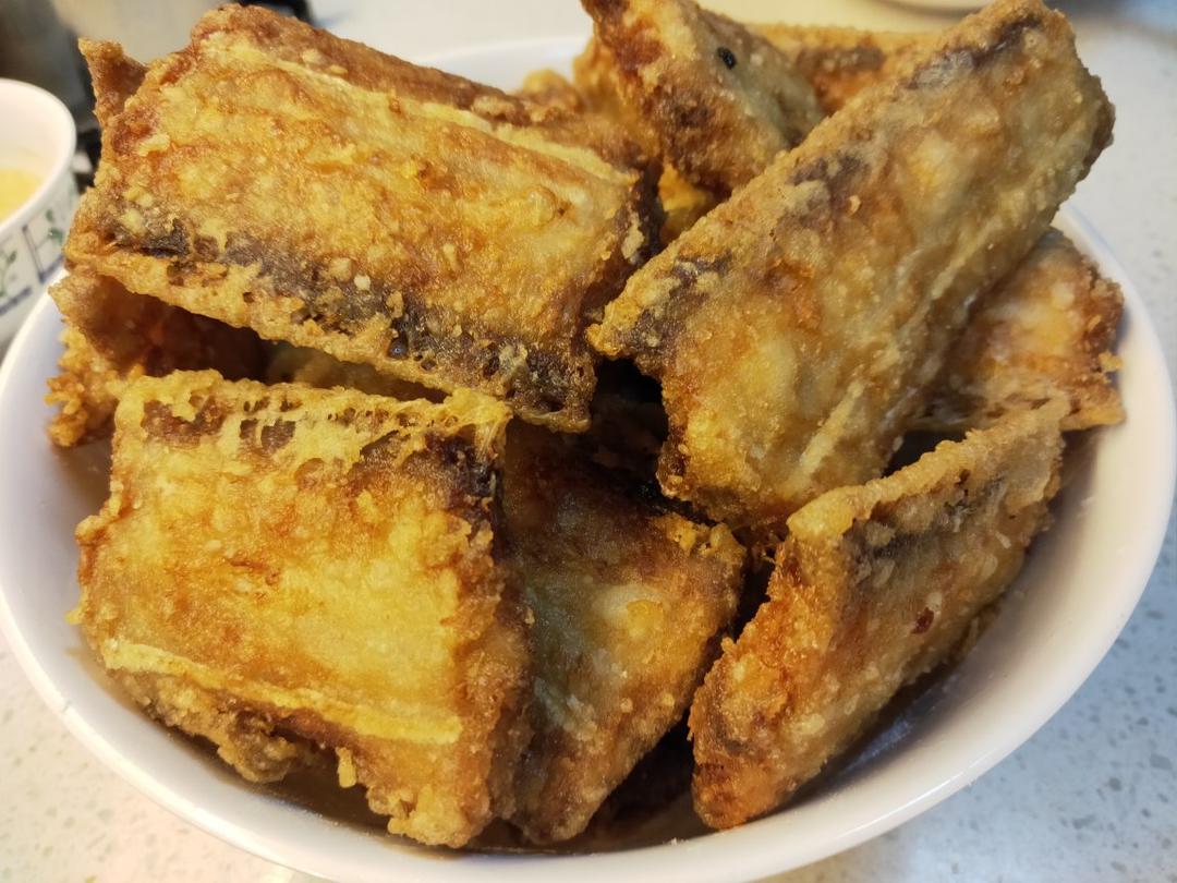 干炸带鱼