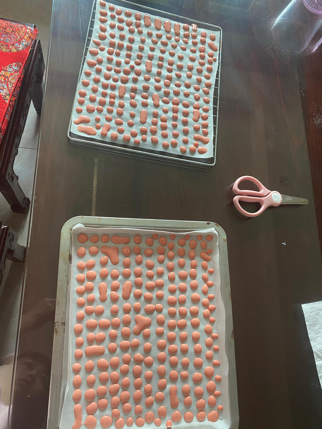 百分之九十九成功的专业版火龙果溶豆做法附蛋白霜打发视频