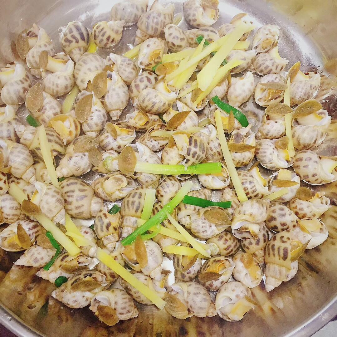 白灼花螺