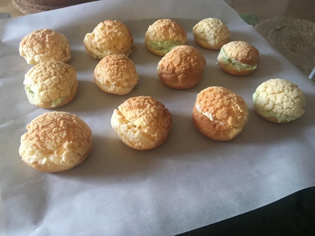 十分美味的酥皮泡芙