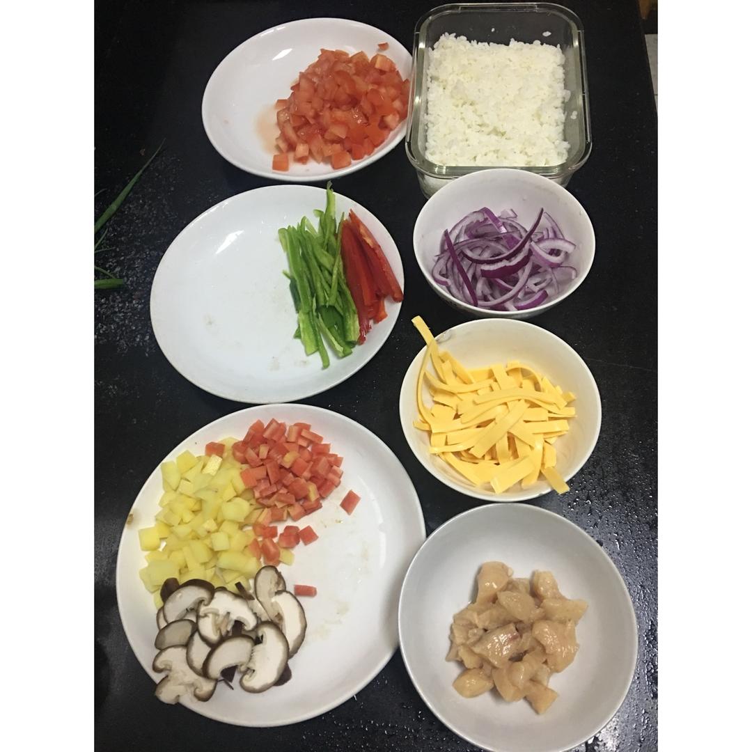 番茄鸡肉浓情焗饭【两人份】