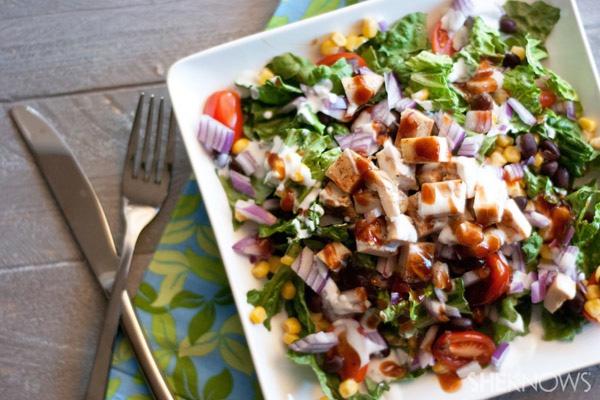 烤肉酱鸡肉沙拉 BBQ Chicken Salad的做法