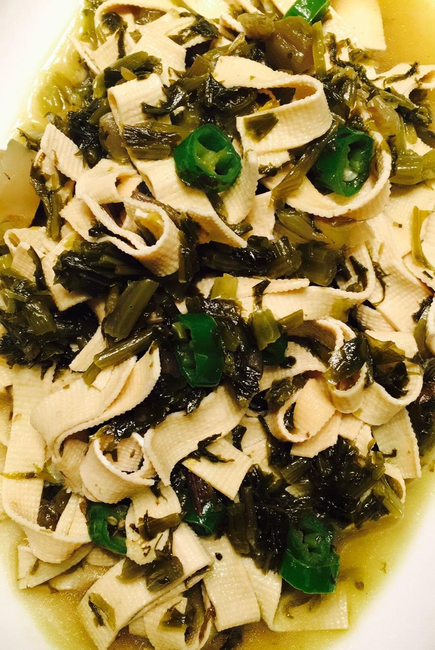 amyvicky嘛嘛做的快手菜青椒百叶丝小炒