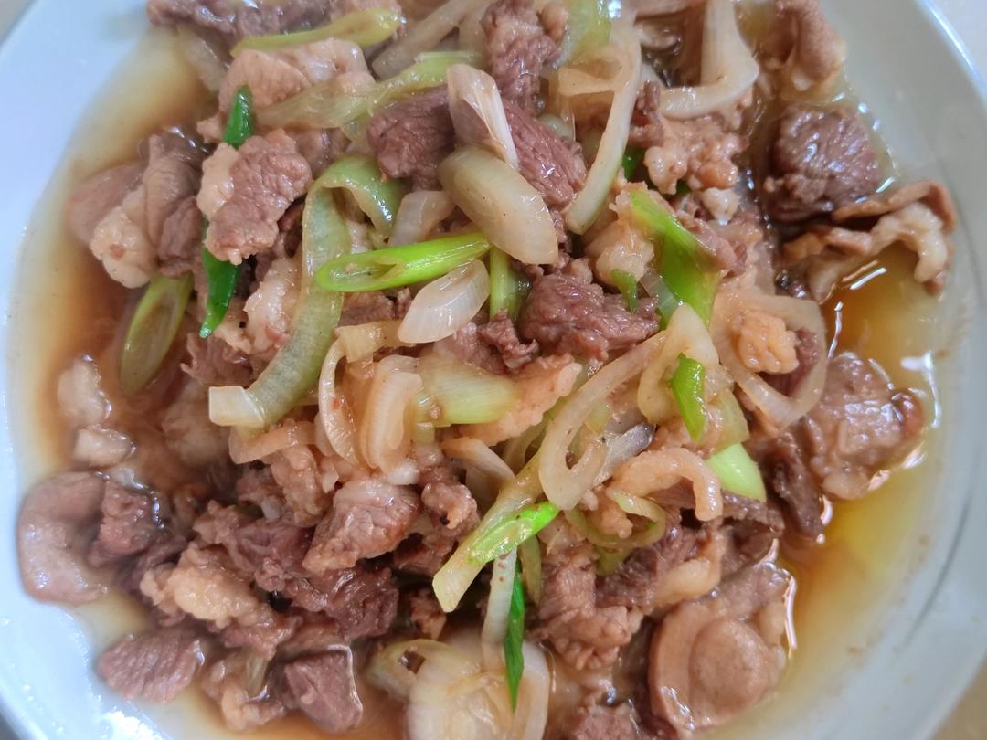 葱爆羊肉~味道超赞不膻有诀窍
