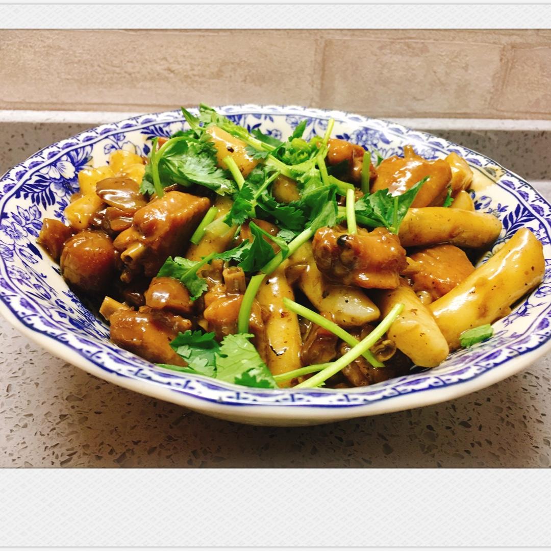 栗子焖鸡翅