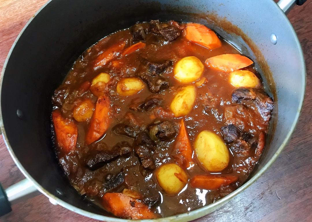 土豆炖牛肉