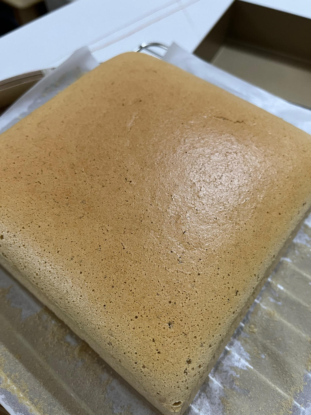 🥛拿铁咖啡☕️古早蛋糕