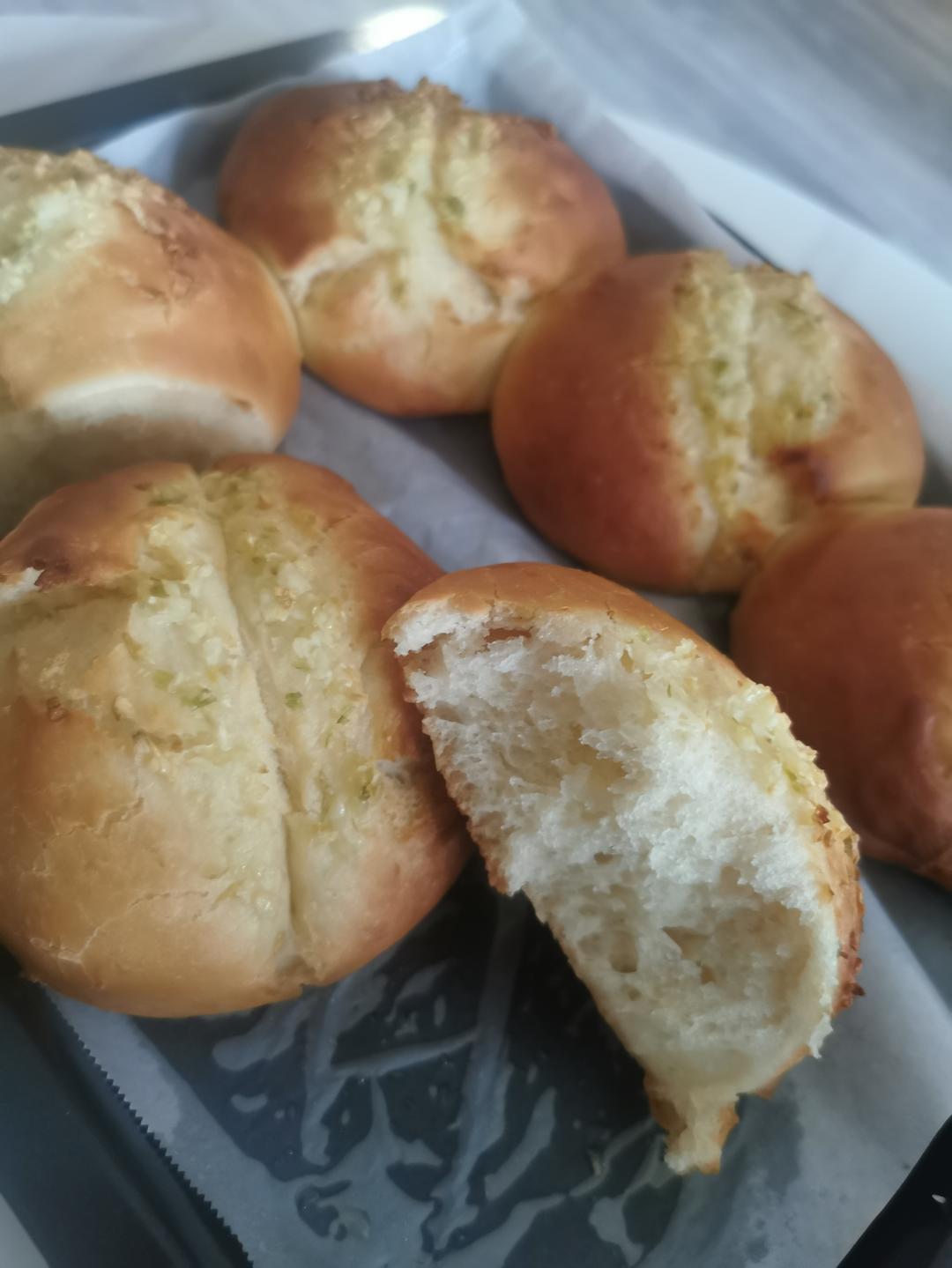 蒜香面包 中筋面粉