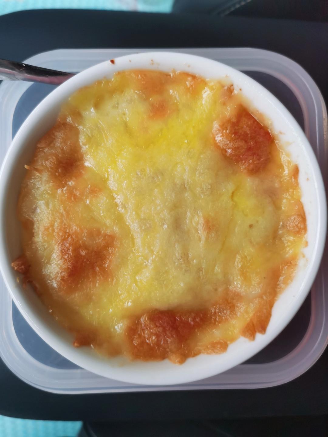 芝士焗土豆泥（烤箱版），小朋友们最爱