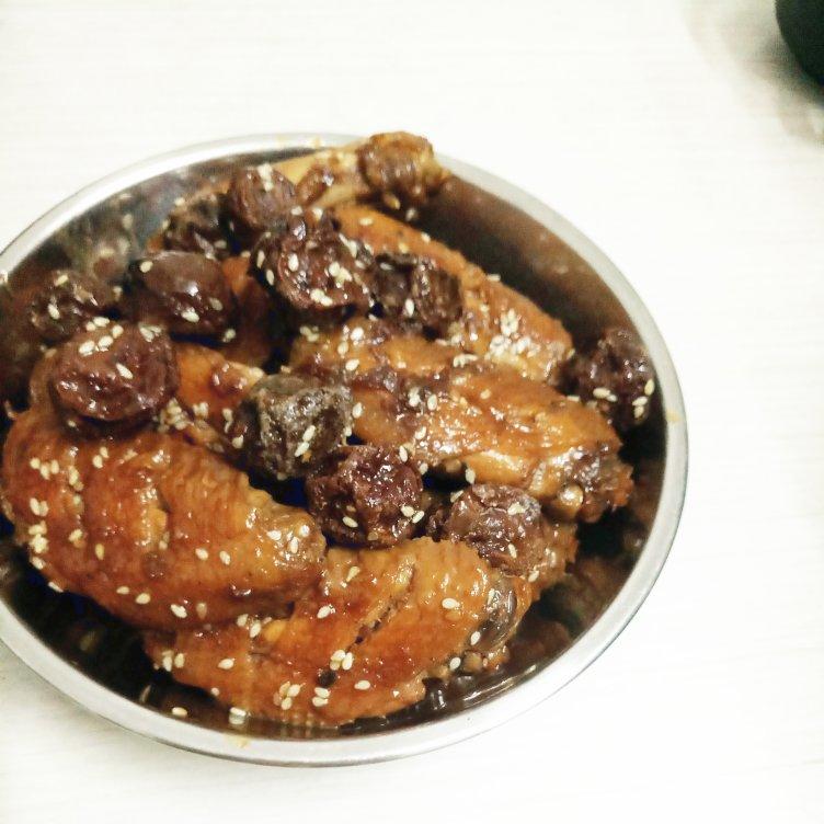 话梅鸡翅