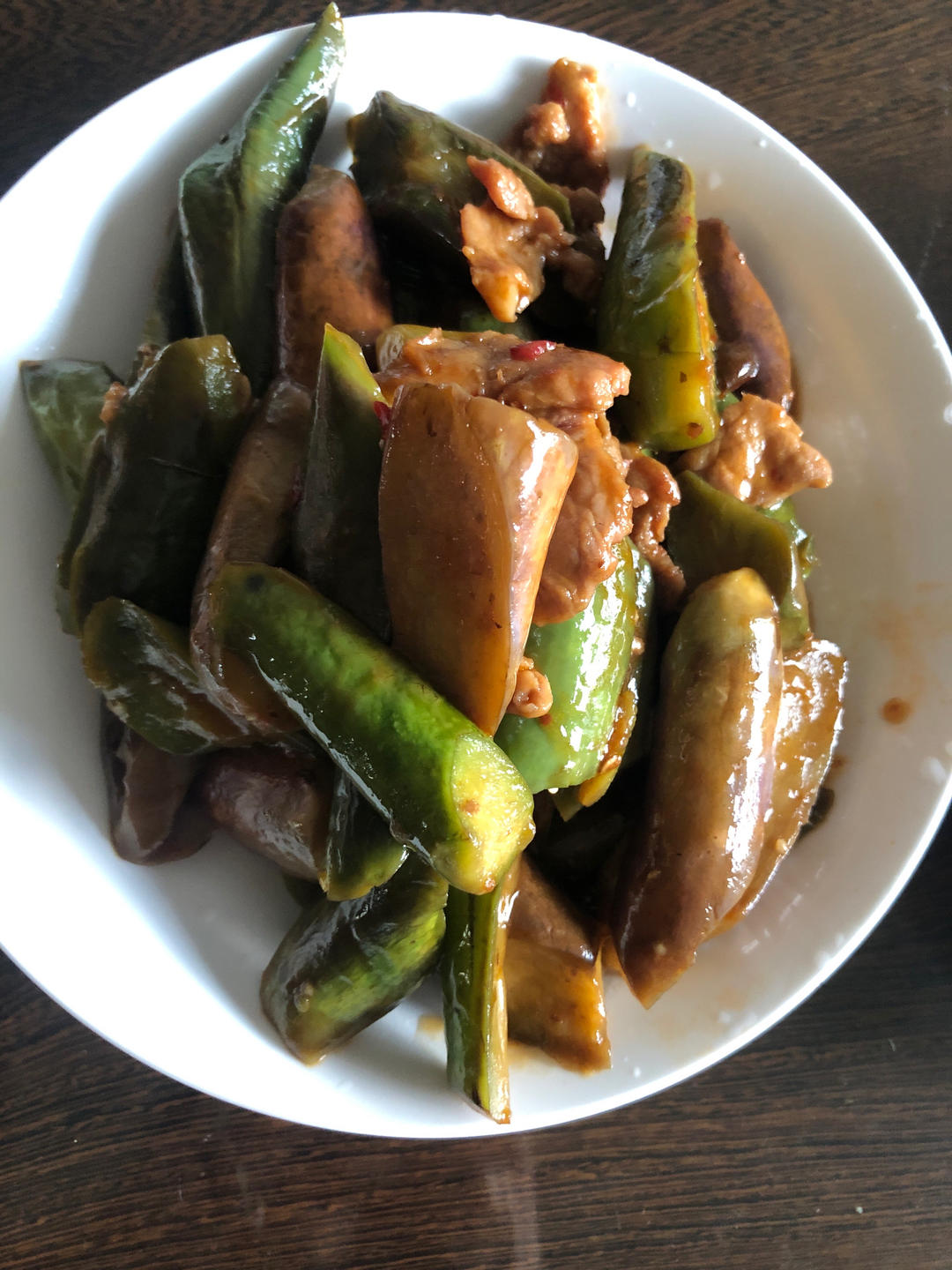 爆炒肉片茄子🍆