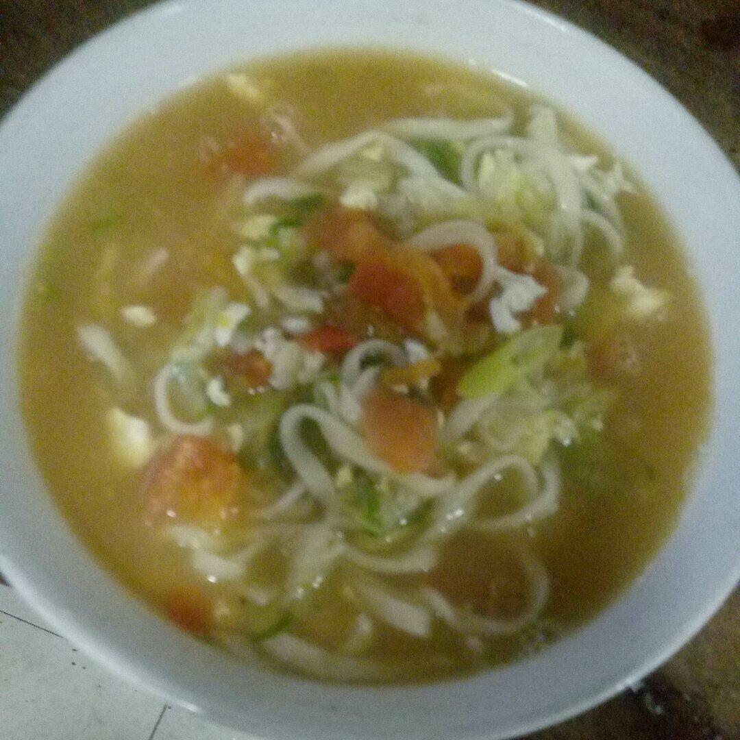 鸡蛋汤面条