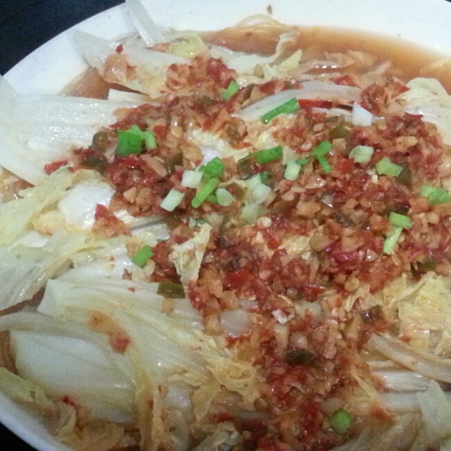 蒜蓉粉丝娃娃菜