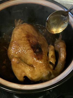 沙姜焗鸡（砂煲版）的做法 步骤11