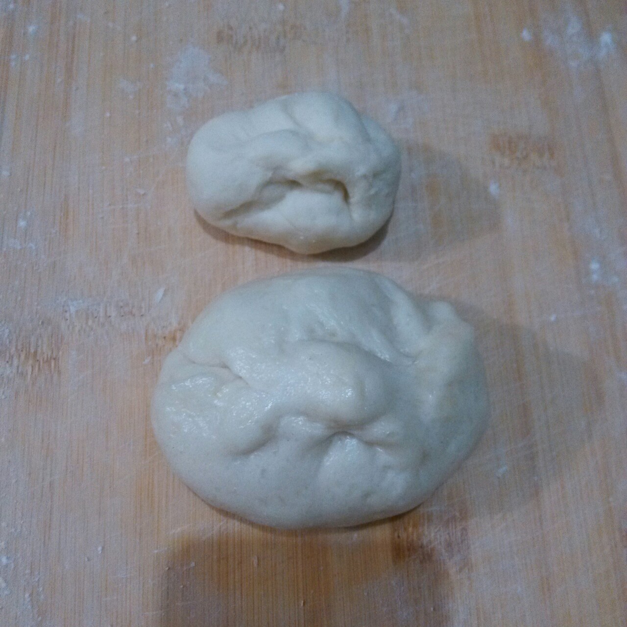 直接发酵法的白胖包子