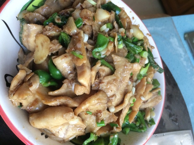 豆豉火爆黑鱼片