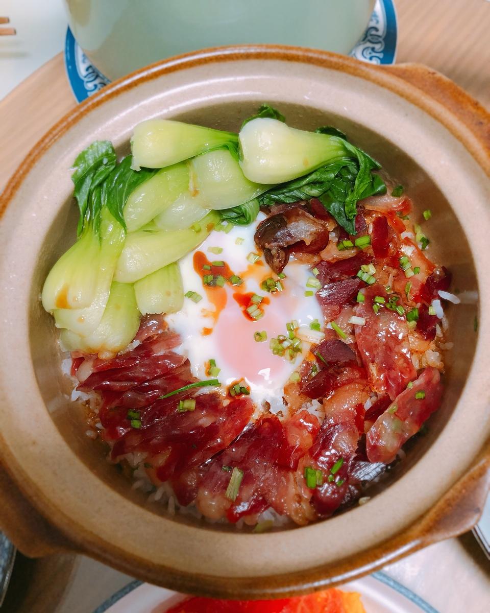 漫天星小窝做的《广式腊肠砂锅煲仔饭》