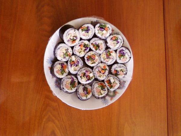 自制紫菜饭卷