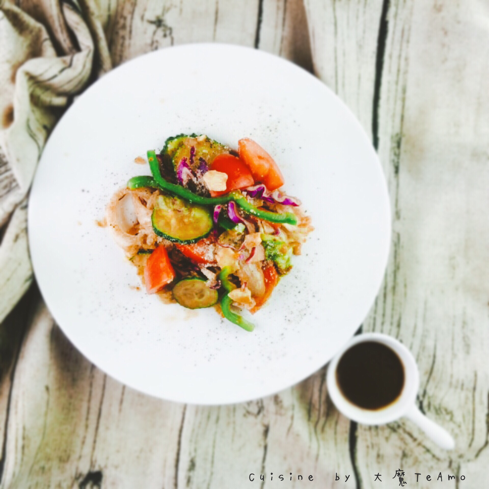 油醋蔬菜沙拉 Salad 'Basic'